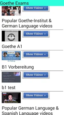 Learn German 6000 Videos android App screenshot 2